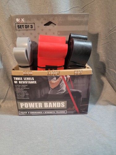 Blk pull resistance bands - blk,