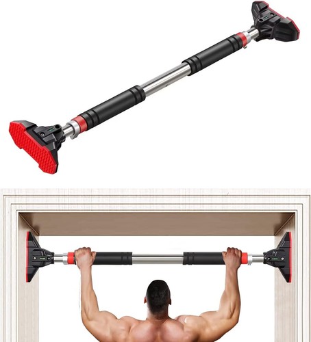 Adjustable doorway pull - pull, up