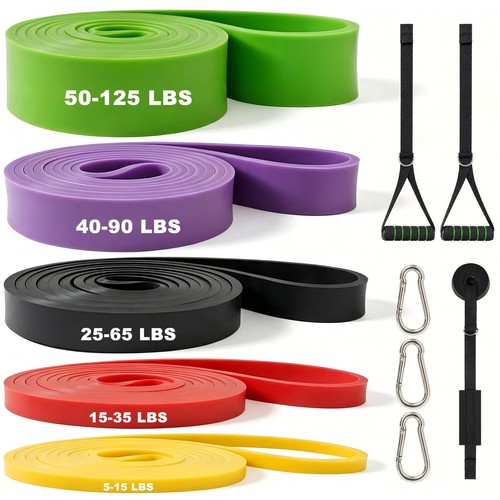 Level resistance bands with - bands,