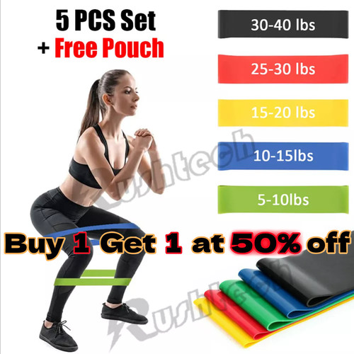 Resistance bands loop set - resistance,