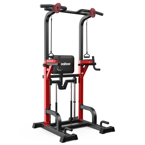 Power tower pull bar - tower, dip