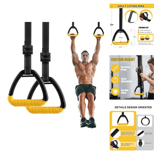 Gymnastic rings adult home - adult,