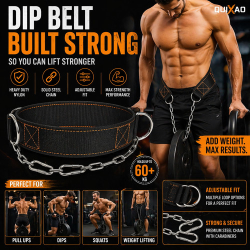 Weight lifting dip - dip, belt